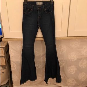 Free people bell bottom jeans
